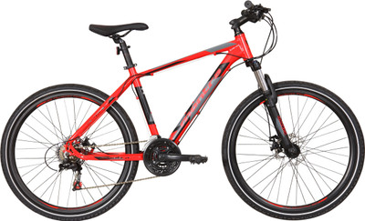 

Montra BACKBEAT 27.5 27.5 T Mountain/Hardtail Cycle(21 Gear, Red), Grey;red