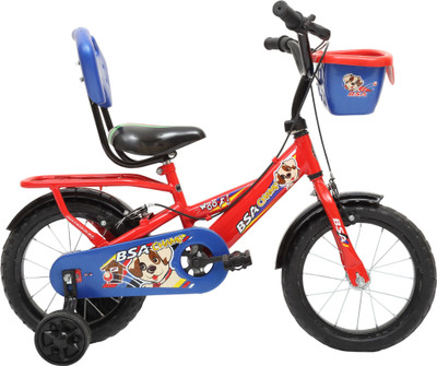 

BSA Champ WOOF 14 T Recreation Cycle(Single Speed, Red), Smart red