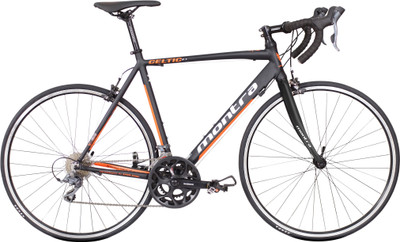 

Montra CELTIC 2.1 700C T Road Cycle(18 Gear, Black), Red;semi matte black