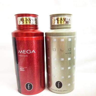 

Flavia MEGA AND ZOLO Perfume Body Spray - For Men & Women(400 ml, Pack of 2)