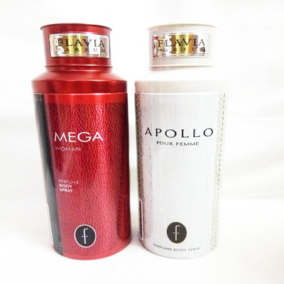 

Flavia MEGA AND APOLLO Perfume Body Spray - For Women(400 ml, Pack of 2)