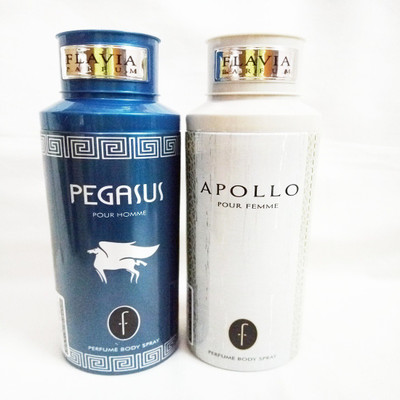 

Flavia PEGASUS AND APOLLO Perfume Body Spray - For Men & Women(400 ml, Pack of 2)