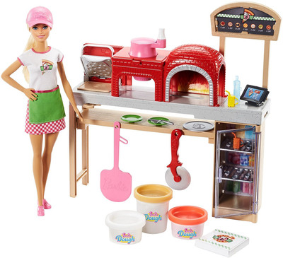 

Barbie Pizza Chef Doll And Playset(Multicolor)