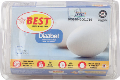 

Best Diaabet Hen White Eggs(6 Units)
