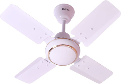 

PLAZA Jet Kool 600 mm 4 Blade Ceiling Fan(White, Pack of 1)