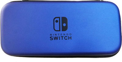 

Hytech Plus Nintendo Switch Travel Carrying Case (Blue) Gaming Accessory Kit(Blue, For Wii)