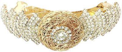 

AccessHer HP0517GC6209GW Hair Clip(Gold, Brown)