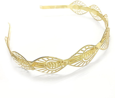 

AccessHer HB0117GC03G Hair Band(Gold)