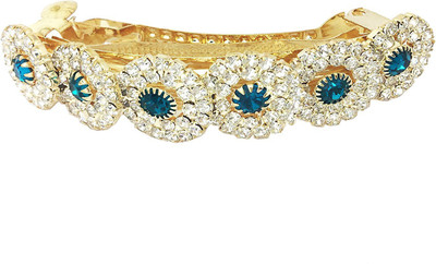 

AccessHer HP0517GC6303GRMG Hair Clip(Gold, White, Blue)