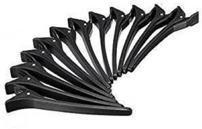 

BOXO Section Clip, Hair Styling for Saloon and Parlour Use Salon Hairdressing Clip, 12 Pcs 20 gram, Pack of 1, Black (10095) Hair Clip(Black)