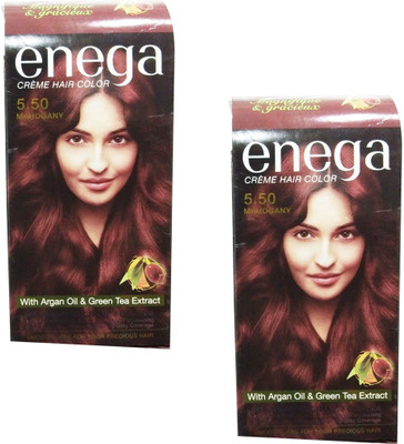 

Enega 5.50 Mahogany Creme (pack of 2) Hair Color(5.50)