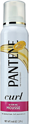 

Pantene Pro-V Curly Hair Curl Defining Mousse, 6.6 oz Spray(187 g)