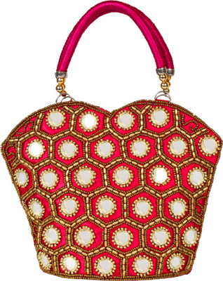 

Favria Hand-held Bag(Pink)