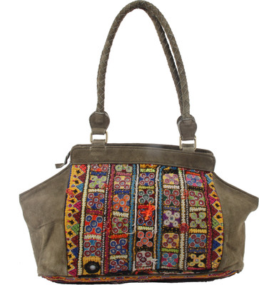 

jaipurtextilehub Shoulder Bag(Grey)