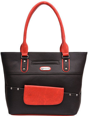 

Hester Shoulder Bag(Black, Red)