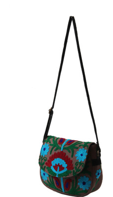 

jaipurtextilehub Sling Bag(Brown)