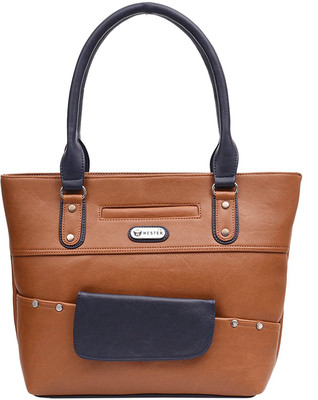 

Hester Shoulder Bag(Tan, Blue), Blue;tan