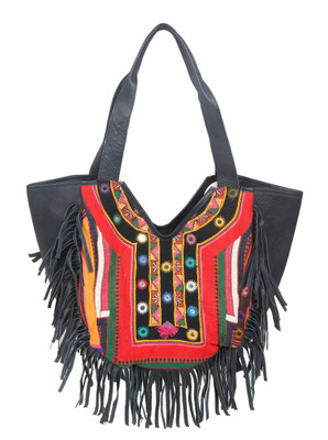 

jaipurtextilehub Shoulder Bag(Black)
