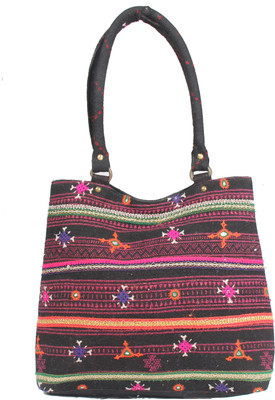 

jaipurtextilehub Shoulder Bag(Black)