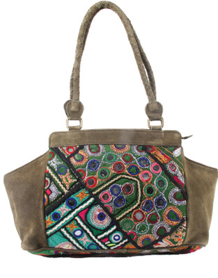 

jaipurtextilehub Shoulder Bag(Grey)