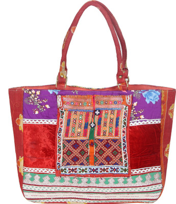

jaipurtextilehub Shoulder Bag(Orange)