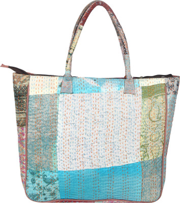 

jaipurtextilehub Shoulder Bag(White)