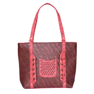 

DIGITRENDZZ Hand-held Bag(Brown)