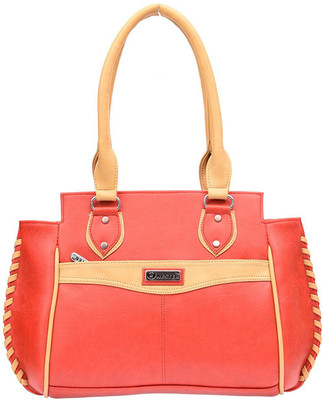

Hester Hand-held Bag(Red, Beige), Beige;red