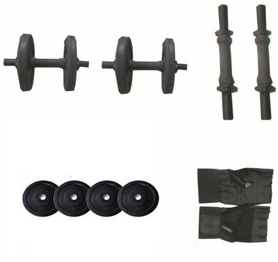 

BAANI INTERNATIONAL .1 BEST QUALITY 2 KG HOME GYM COMBO . 2 KG 4 PVC PLATES .+ 2 DUMBBELL ROD ( FREE GYM GLOVES Home Gym Combo(0 - 20 kg)