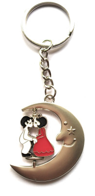 

Hats Off Spinning couple key chain Key Chain