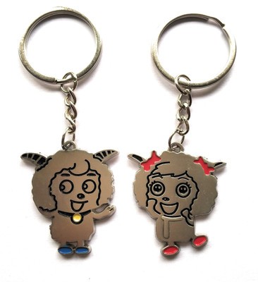 Hats Off Girl and Boy Key chain Key Chain