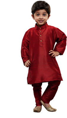 

JBN Creation Boys Festive & Party Kurta and Pyjama Set(Maroon Pack of 1