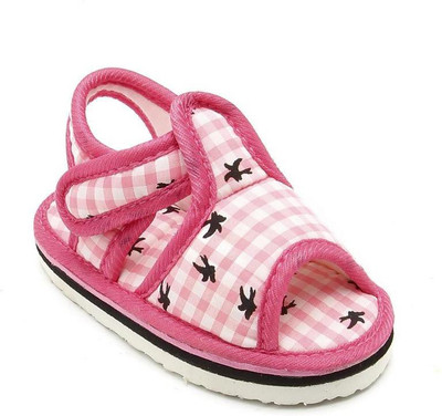 

CHiU Boys & Girls Velcro Flats(Pink