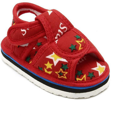

CHiU Boys & Girls Velcro Flats(Red