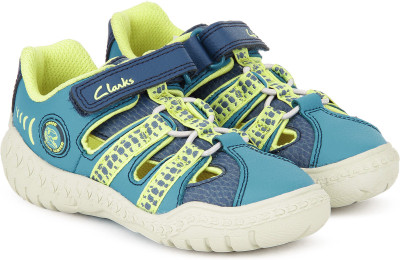 

Clarks Boys Velcro Sports Sandals(Blue, Blue combi