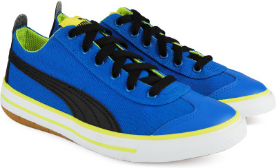 

Puma Boys & Girls Lace Sneakers(Blue, Lapis blue-nrgy yellow-puma black