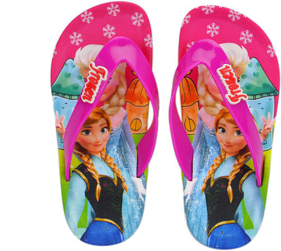 

Lil Firestar Girls Slip On Slipper Flip Flop(Pink