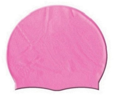

HEALTH FIT INDIA PINK COLOR SWIMMING CAP Swimming Cap(Pink, Pack of 1)