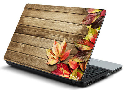 

threepointzero Wooden texture laptop skin vinyl Laptop Decal 15