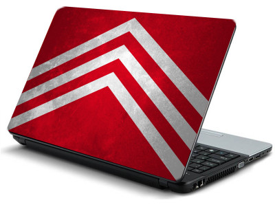 

threepointzero Red grunge laptop skin vinyl Laptop Decal 15