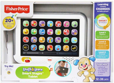 

Fisher-Price Laugh&Learn Smart Stages Tablet Grey(Multicolor)