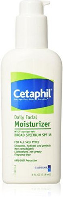 

Cetaphil Daily Facial Moisturizer With Sunscreen Broad Spectrum(118.3 ml)