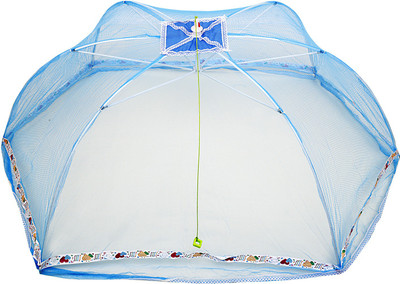 

frizzy HDPE - High Density Poly Ethylene Infants Umbrella Foldable Baby Mosquito Net(Blue)