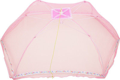 

Frizzy Nylon Infants baby Umbrella Mosquito Net Mosquito Net(Pink)