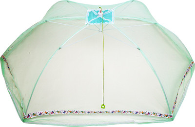 

Frizzy HDPE - High Density Poly Ethylene Infants Umbrella Design Foldable Baby Net Mosquito Net(Green)
