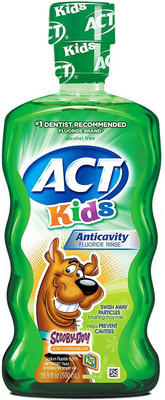 

ACT Kids Ant-Cavity Mouthwash, Scooby Doo Kiwi Watermelon - Kiwi Watermelon(500 ml)