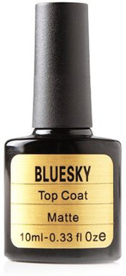 Blue Sky Matte Top Coat Nail Gel Polish Clear