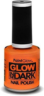 

PaintGlow Glow In The Dark Nail Polish Neon Orange Orange