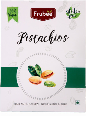 

Frubee 0.25 Kg Iranian Pistachios Premium, Large Size (250 Gram Pack) Pistachios(250 g, Vacuum Pack)