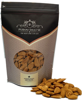 

PuraniDilliSe Mamra Jumbo Size Iranian Almonds(400 g, Pouch)